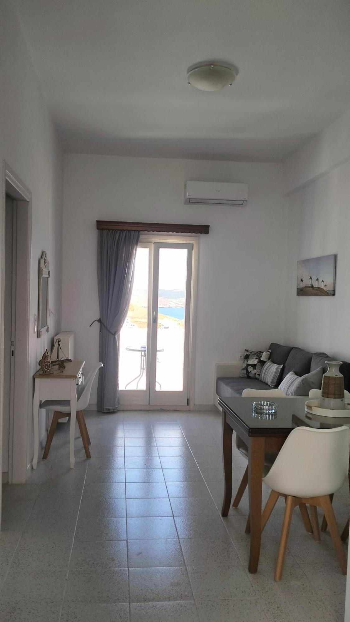 Θέαστρον - Theastron House With Great View In Chora Appartement Pera Gyalos Buitenkant foto