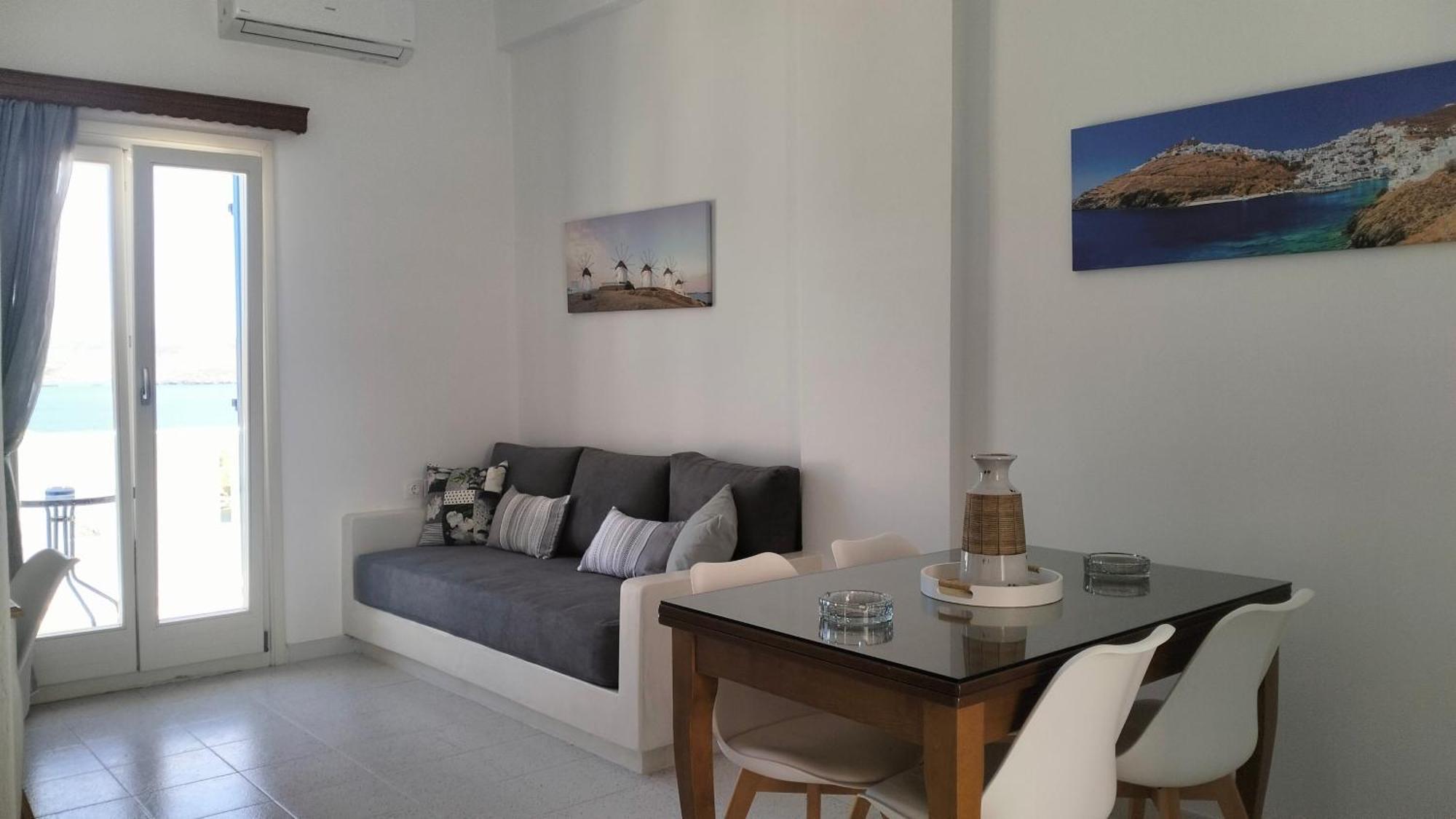 Θέαστρον - Theastron House With Great View In Chora Appartement Pera Gyalos Buitenkant foto