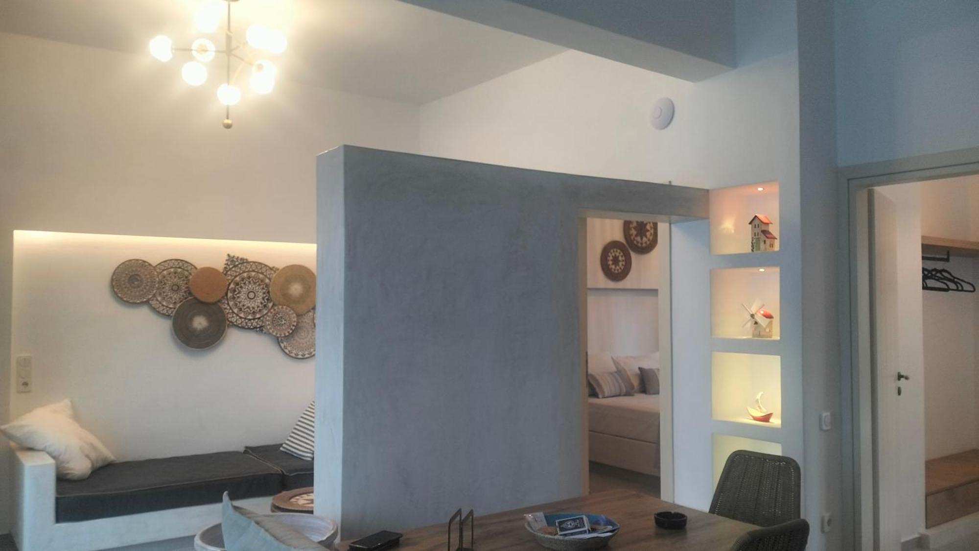 Θέαστρον - Theastron House With Great View In Chora Appartement Pera Gyalos Buitenkant foto