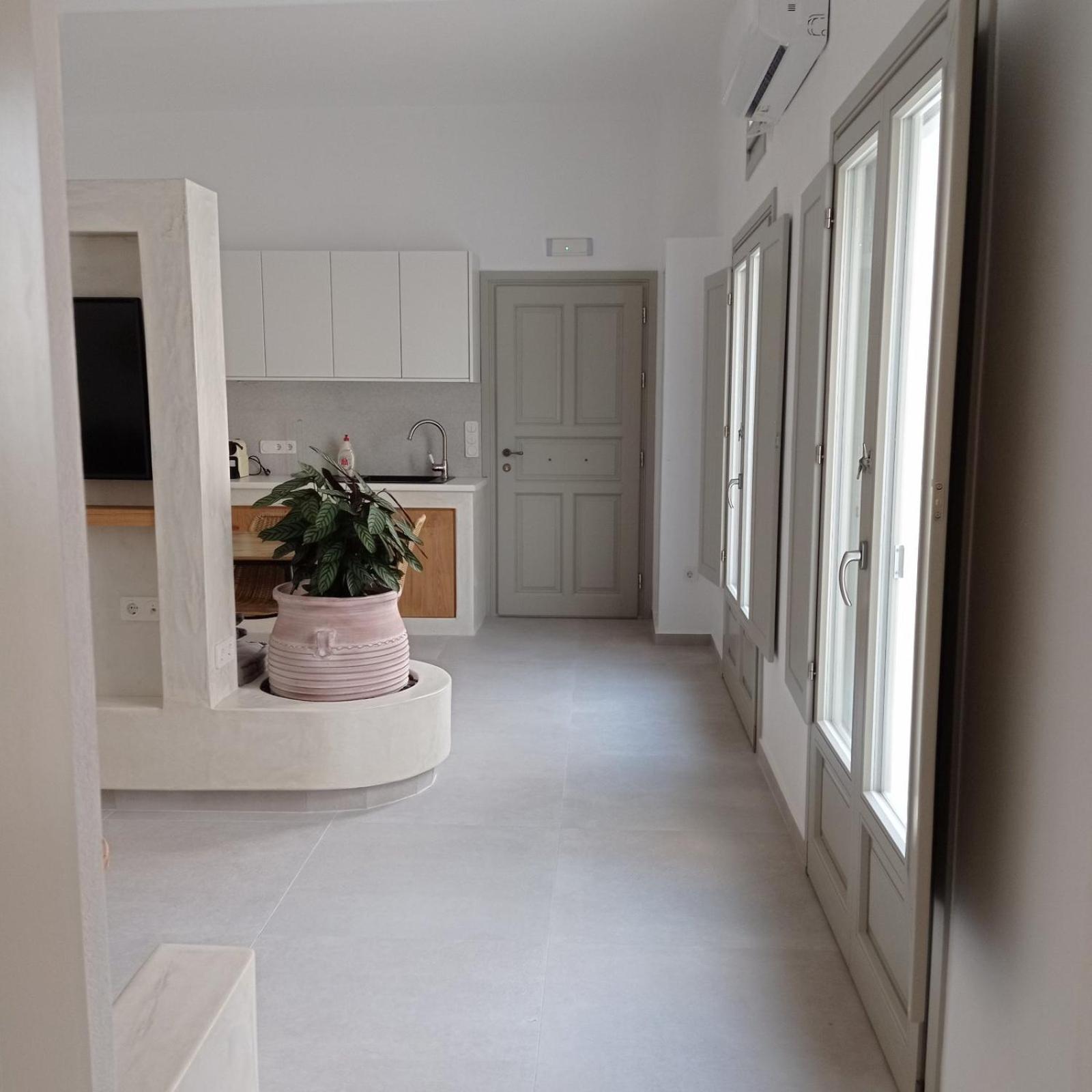 Θέαστρον - Theastron House With Great View In Chora Appartement Pera Gyalos Buitenkant foto